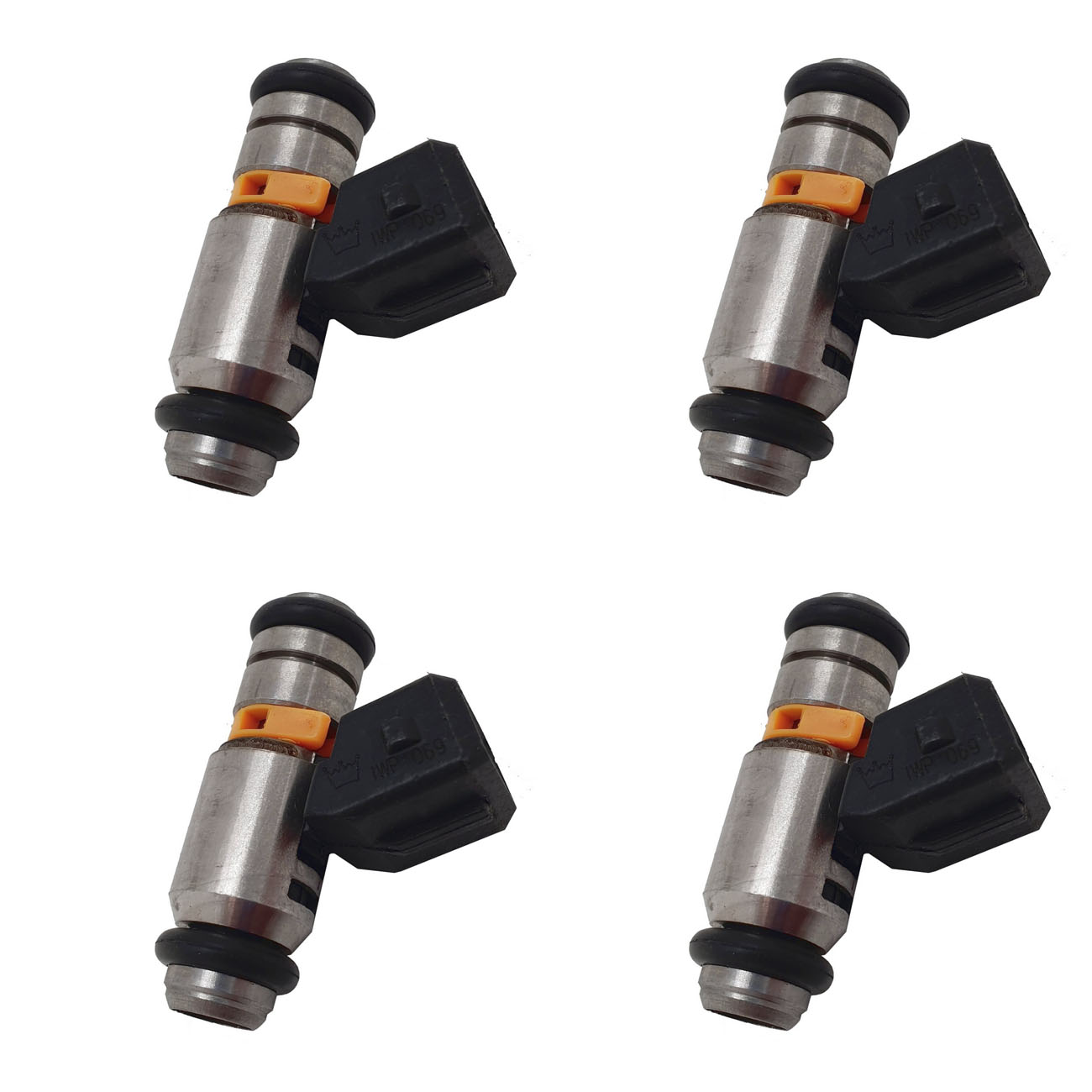 Kit 4 Inyectores Competicion Alto Caudal Turbo 5bar 600cm3